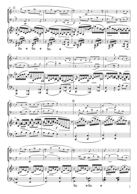Fantasiestucke Op 88 Iii Duett For Oboe Bassoon Piano Page 2