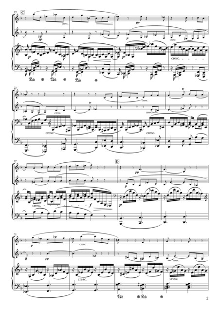 Fantasiestucke Op 88 Iii Duett For Oboe English Horn Piano Page 2