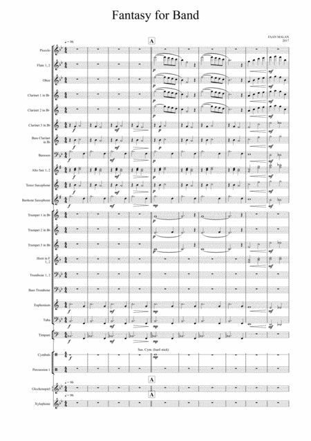 Fantasy For Band Page 2