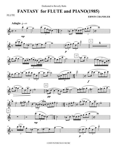 Fantasy For Flute Piano Page 2
