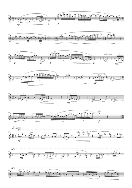 Fantasy For Flute Solo Page 2