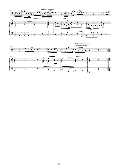 Fasch Bassoon Sonata In C Major Fawv Nc 1 For Bassoon And Cembalo Or Piano Page 2