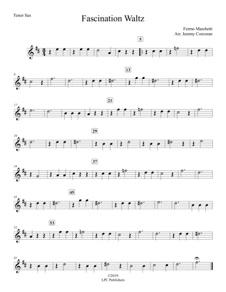 Fascination Waltz For Little Big Band Page 2