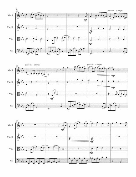 Father Of The Bride For String Quartet Page 2