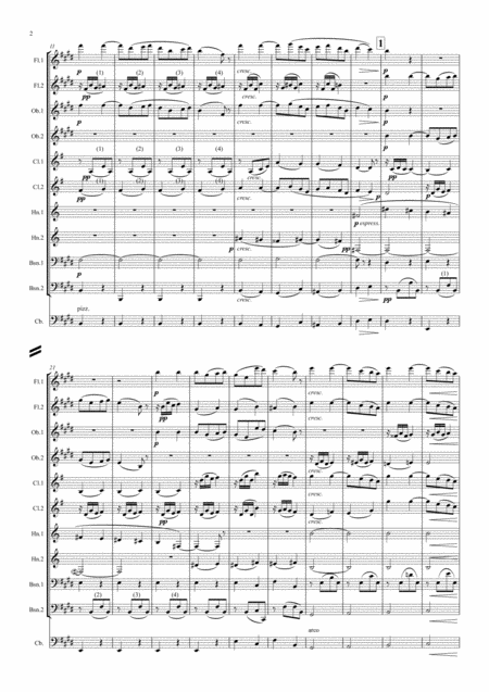 Faur Dolly Suite Op 56 No 1 Berceuse Orig Key Symphonic Wind Page 2