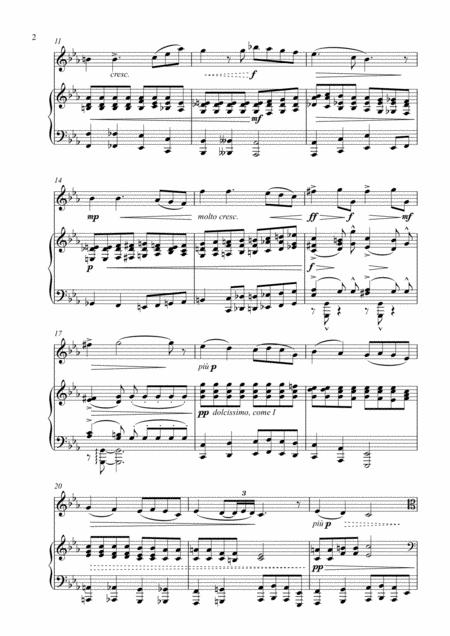 Faure Elegy Op 24 Viola And Piano Page 2