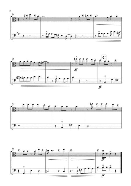 Feliz Navidad For Viola And Violoncello Duet Page 2