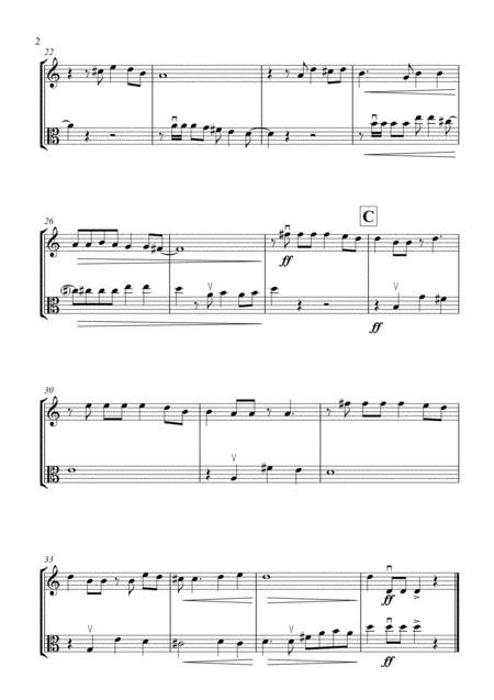 Feliz Navidad For Violin And Viola Duet Page 2