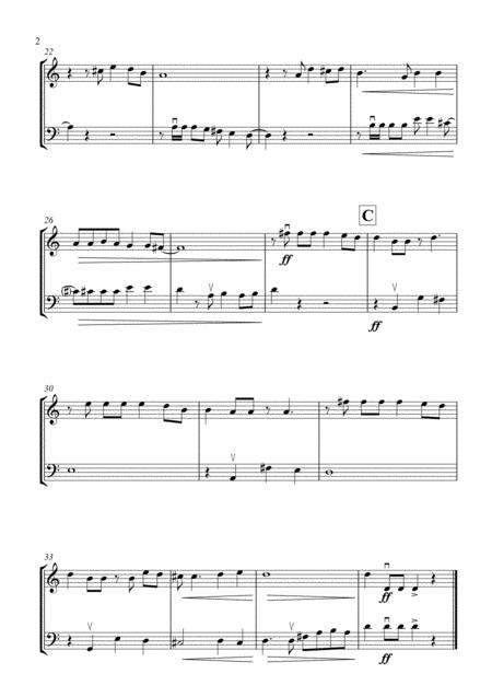 Feliz Navidad For Violin And Violoncello Duet Page 2