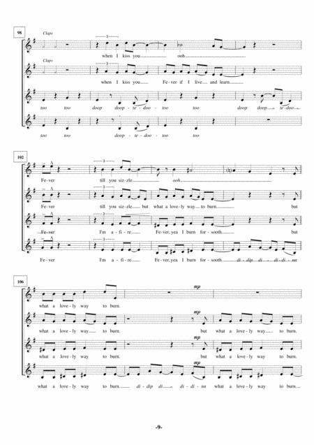 Fever Ssaa A Cappella Page 2