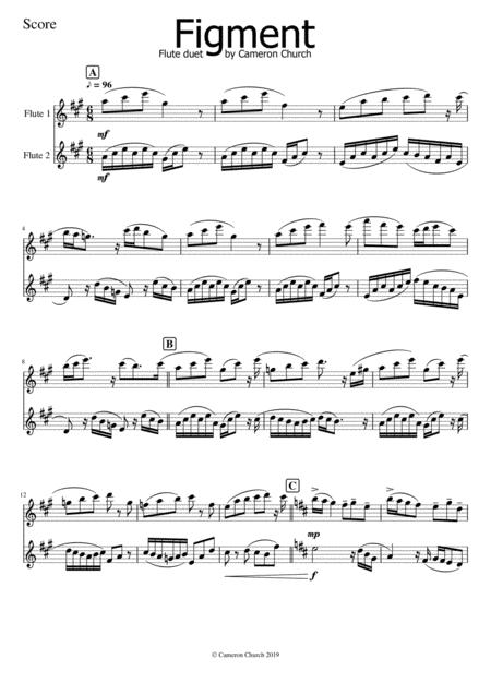 Figment Flute Duet Page 2