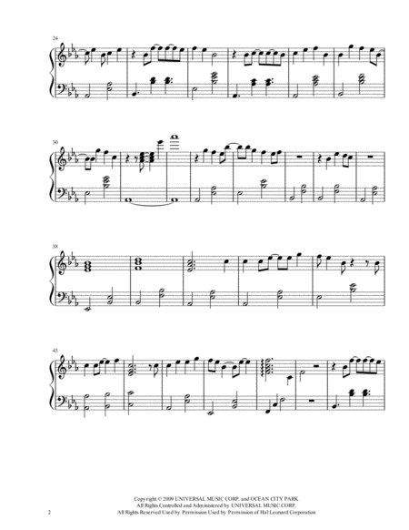 Fireflies Owl City Harp Solo Page 2