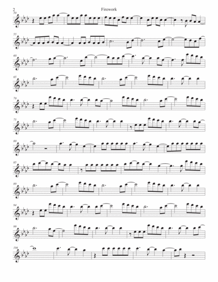 Firework Original Key Oboe Page 2