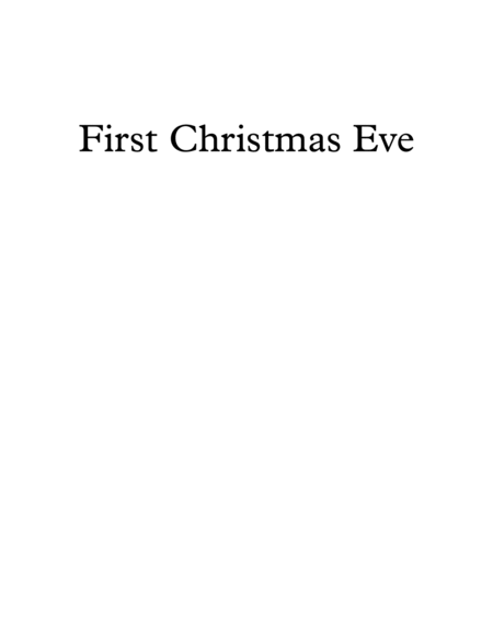 First Christmas Eve Instrumental In Gb Page 2