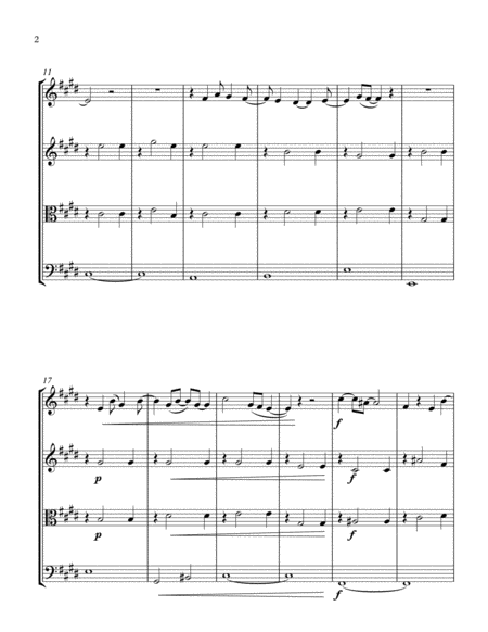 First Day Of My Life Bright Eyes String Quartet Page 2