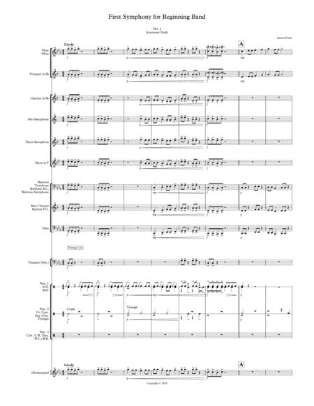 First Symphony For Beginning Band Page 2