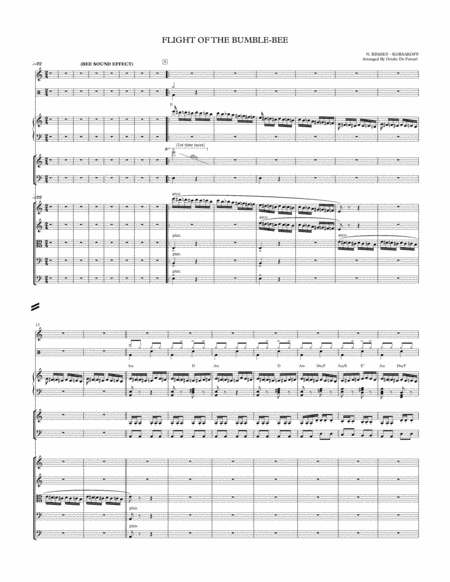 Flight Of The Bumble Bee For Electric Band And Strings Page 2