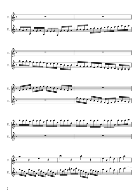 Flute Duet In F Major No 1 Page 2