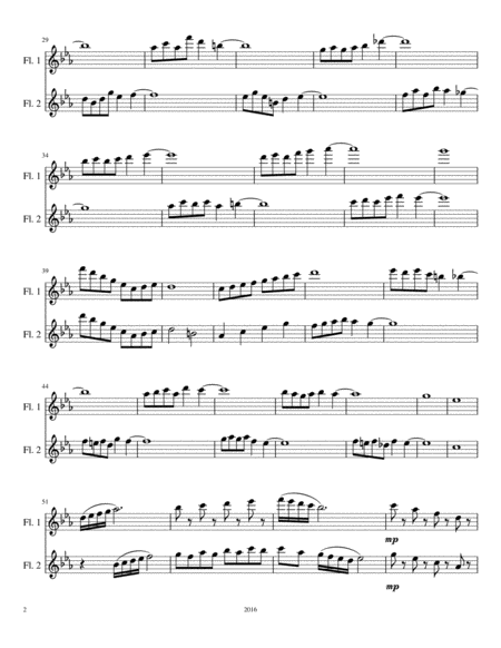 Flute Duet No 2 In C Minor Page 2