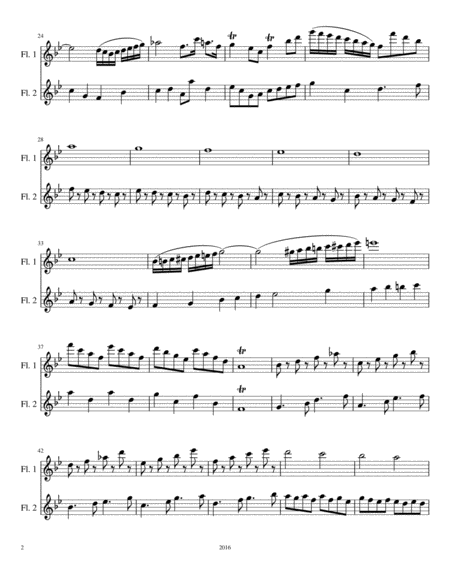 Flute Duet No 3 In B Flat Major Page 2