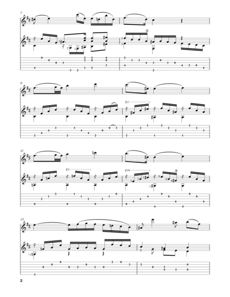 Flute Quartet No 1 Second Movement K 285 Page 2