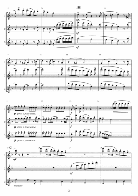 Flute Trio Joy To The World Page 2