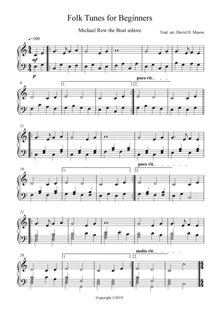 Folk Tunes For Beginners Page 2