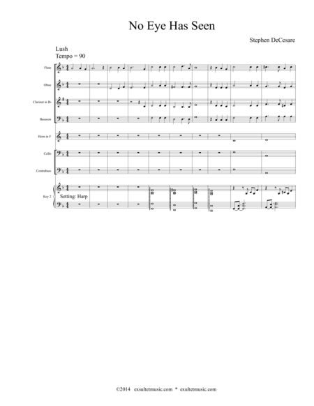 For Those Left Behind Full Score Part 1 Page 2