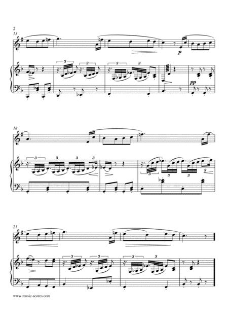 Forza Del Destino Clarinet Piano Page 2