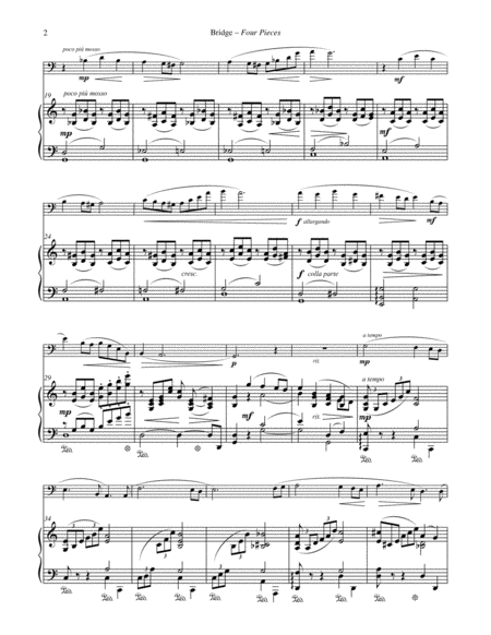 Four Pieces For Euphonium Piano Page 2