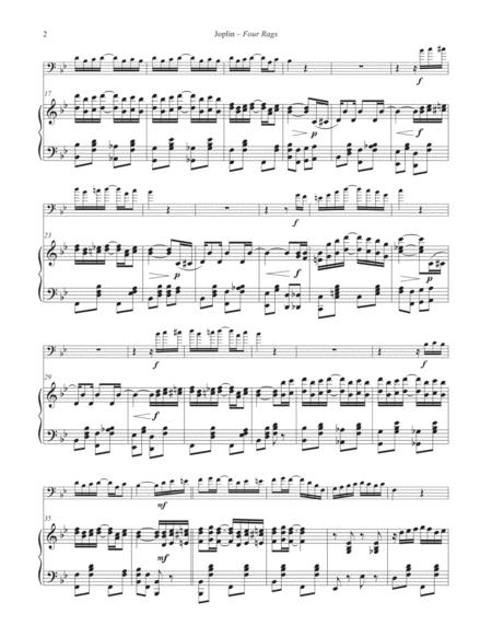 Four Rags For Euphonium And Piano Page 2