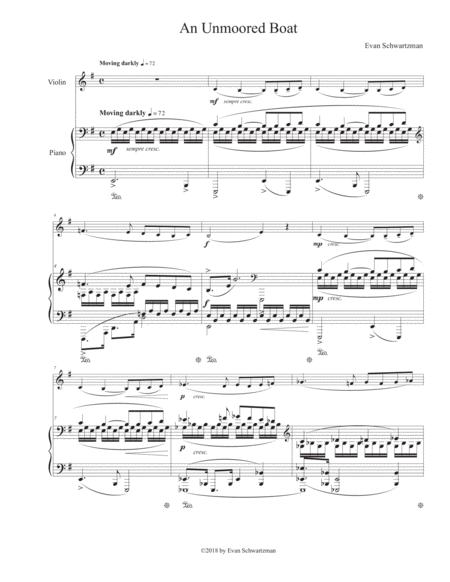 Four Sea Pictures For Violin And Piano Page 2