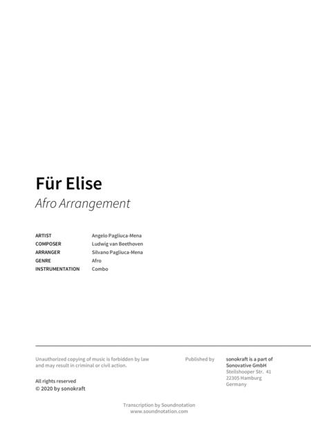 Fr Elise Afro Arrangement Page 2