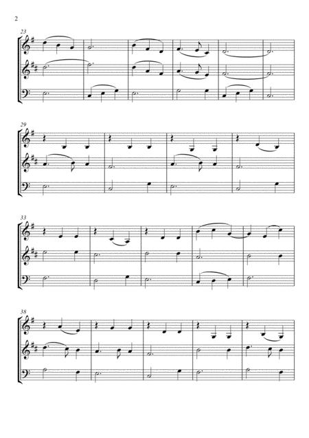 Franz Gruber Silent Night Trumpet French Horn And Trombone Trio Page 2