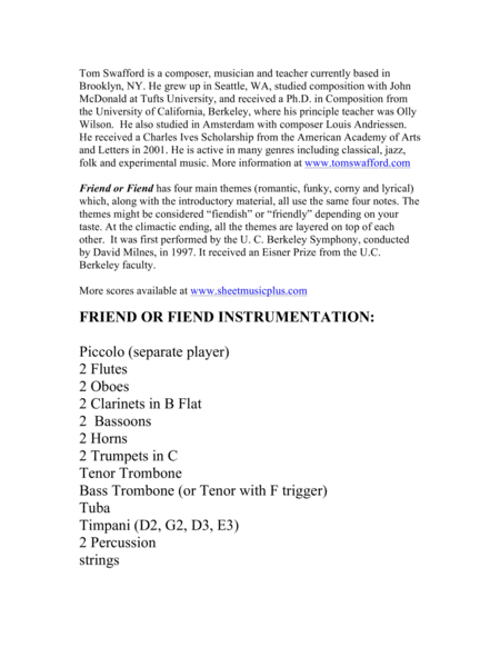 Friend Or Fiend Parts Page 2