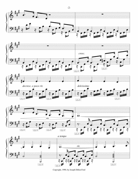 From The Shadowland Supplement For Piano Solo Page 2