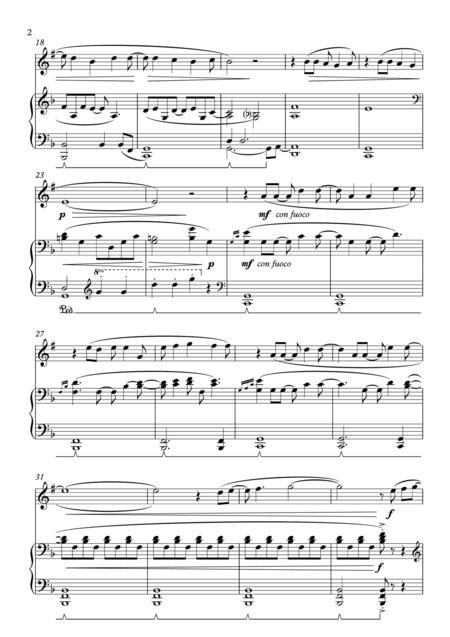 Frozen Let It Go For Tenor Saxophone Piano Including Part Score Page 2