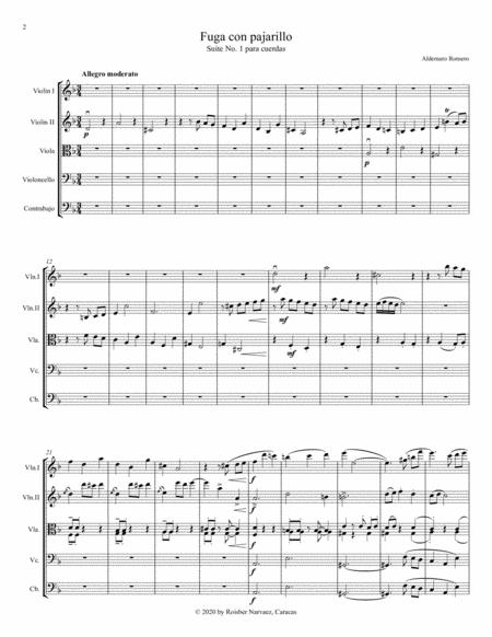 Fuga Con Pajarillo Aldemaro Romero String Orchestra Page 2