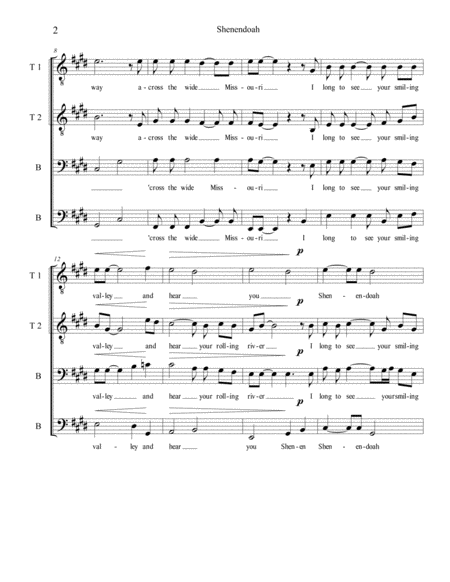 Fugatta Fugue For Solo Organ Page 2