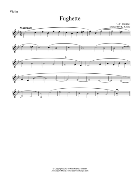 Fughette For String Trio Page 2