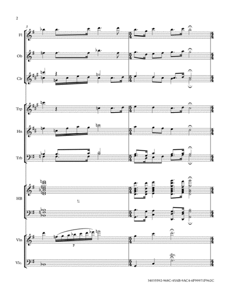 Fugue 21 From Well Tempered Clavier Book 2 Flute Quartet Page 2