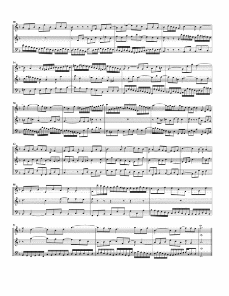 Fugue From Das Wohltemperierte Klavier I Bwv 864 Ii Arrangement For 3 Recorders Page 2
