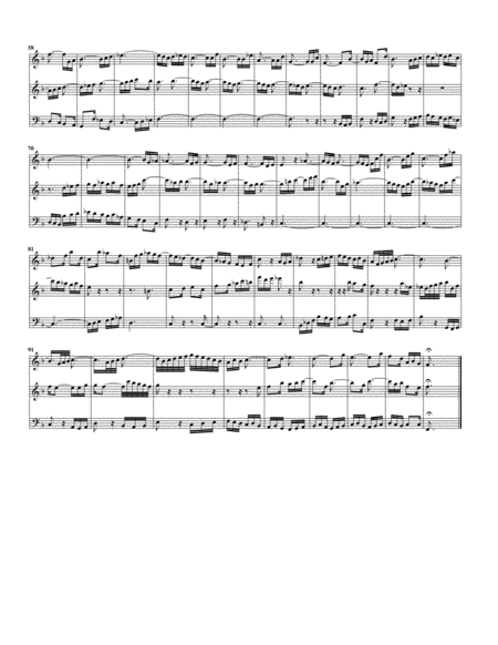 Fugue From Das Wohltemperierte Klavier Ii Bwv 880 Ii Arrangement For 3 Recorders Page 2