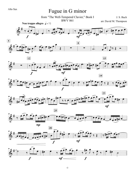 Fugue In G Minor From Wtc Page 2