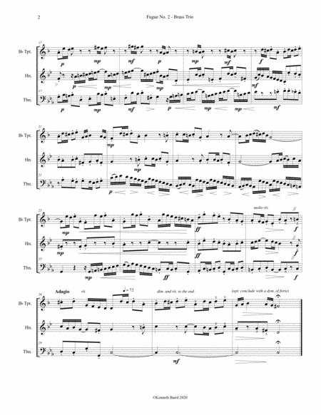 Fugue No 2 In C Minor Page 2