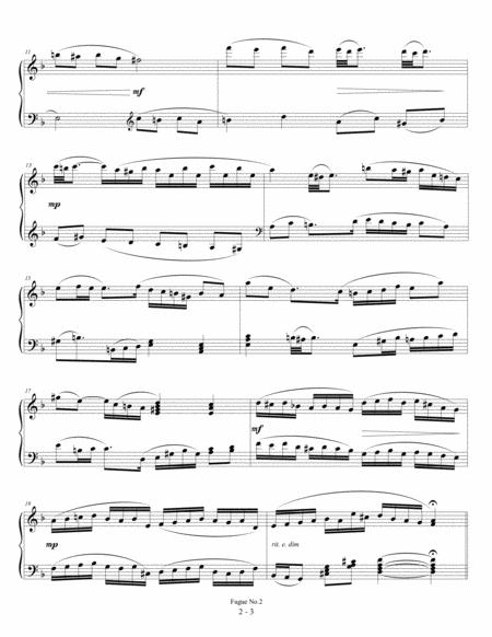 Fugue No 2 Page 2