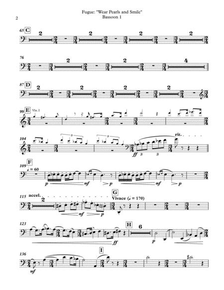 Fugue Wear Pearls And Smile A Pairing With Beethoven Symphony 2 Bassoon 1 Page 2