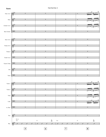 Fum Fum Fum Instrumental Arrangement For Horn Section Page 2
