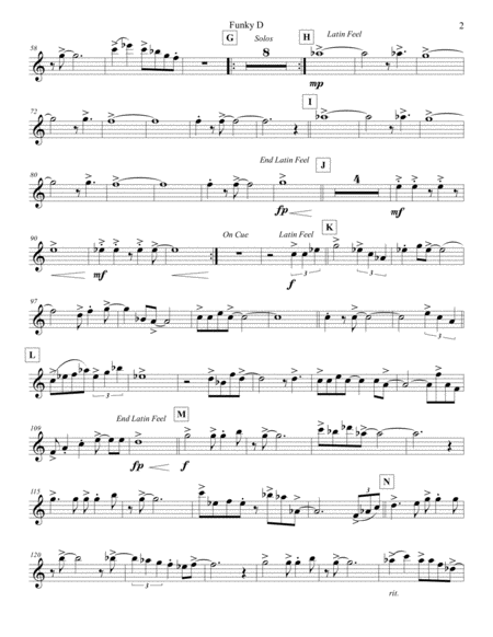 Funky D Flute Ii Page 2