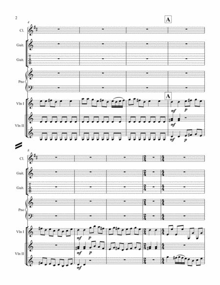 Fur Elise Melody With Names Of Notes Page 2